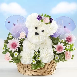 Magical Fairy Dog Flower Basket