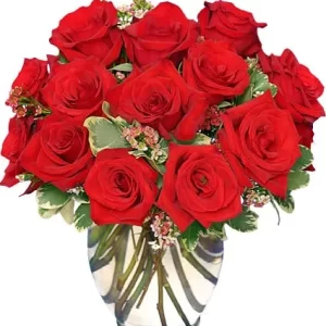 Rose Royale - 18 Long Stemmed Red Roses