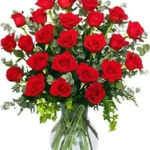 24 Long Stemmed Red Roses